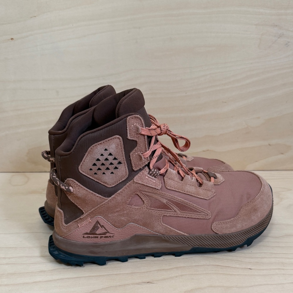 ✅NEW Altra lone peak pink/tan/rose Hiking trail Boots - Picture 5 of 10